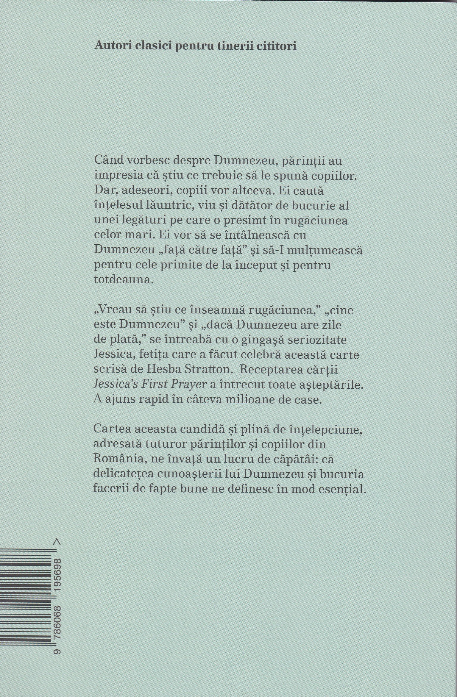 Prima rugăciune a Jessicăi. O poveste despre dragoste și iertare